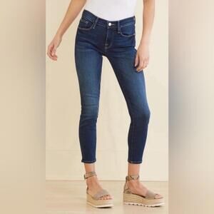 Frame Denim Le Skinny De Jeanne Crop Size: 27